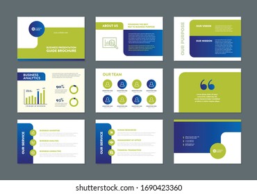 Corporate Business Presentation Guide Brochure Template