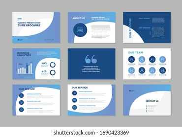 Corporate Business Presentation Guide Brochure Template