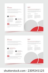 Corporate business presentation guide brochure template, brochure design, company profile, presentation background, Annual report, website slider, landing page