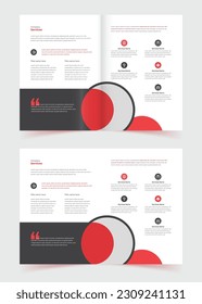Corporate business presentation guide brochure template, brochure design, Annual report, website slider, landing page, company profile, presentation background