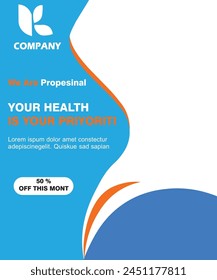 Corporate business presentation guide brochure template, Annual report, 16 page minimalist flat geometric business brochure design template, Square size.