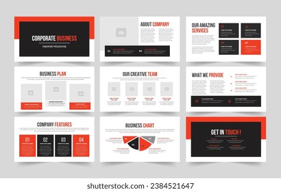 Corporate Business Presentation and Corporate Presentation slide Design.