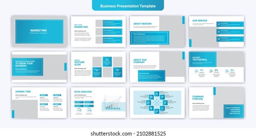 Corporate Business Presentation Slides Template