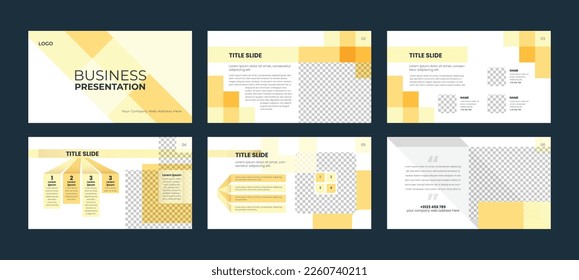 Corporate Business Presentation Templates Design