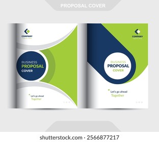 Corporate Business Proposal Catalog cover Design template