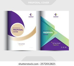 Corporate Business Proposal catalog cover Design Template