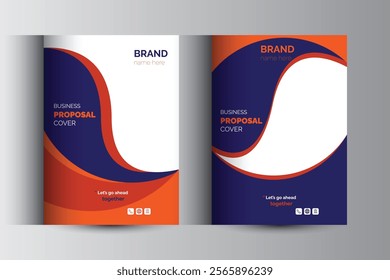 Corporate Business Proposal cover Catalog cover Design Template