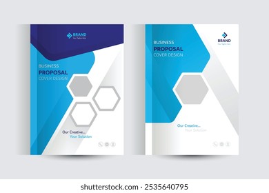 Corporate Business Proposal Cover Design Template