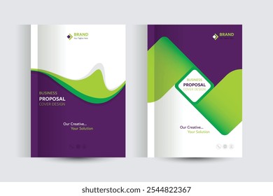 Corporate Business Proposal Cover Design Template