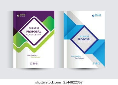 Corporate Business Proposal Cover Design Template
