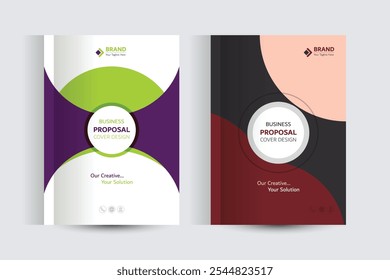 Corporate Business Proposal Cover Design Template