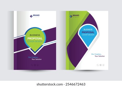 Corporate Business Proposal Cover Design Template