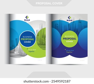 Corporate business Proposal cover Design template