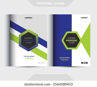 Corporate Business Proposal cover Design Template