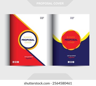 Corporate Business Proposal cover Design Template