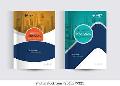 Corporate Business Proposal Cover Design Template