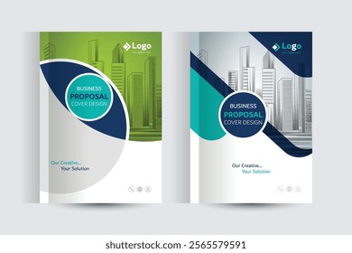 Corporate Business Proposal Cover Design Template