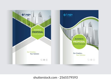 Corporate Business Proposal Cover Design Template