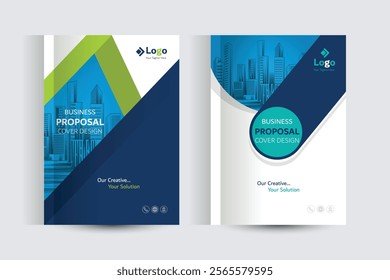 Corporate Business Proposal Cover Design Template