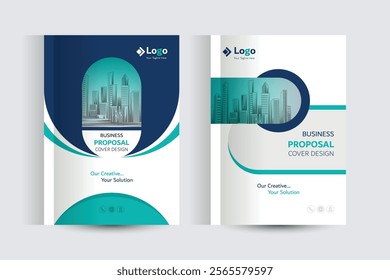 Corporate Business Proposal Cover Design Template