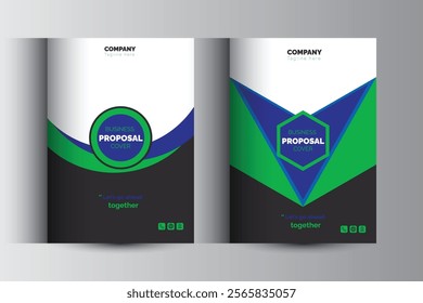 Corporate Business proposal cover design Template