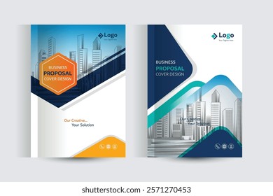 Corporate Business Proposal Cover Design Template