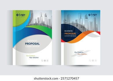 Corporate Business Proposal Cover Design Template