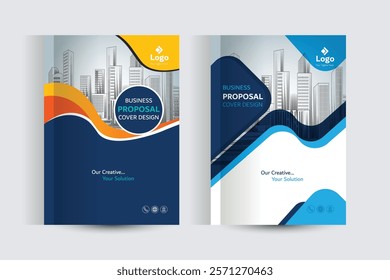 Corporate Business Proposal Cover Design Template