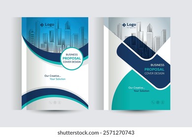 Corporate Business Proposal Cover Design Template