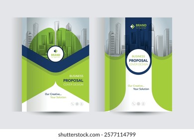 Corporate Business Proposal Cover Design Template