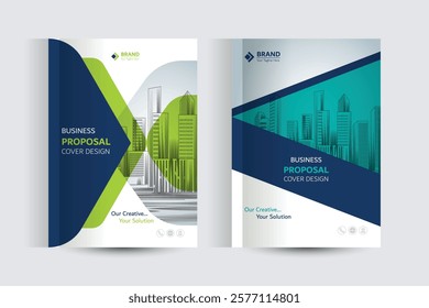 Corporate Business Proposal Cover Design Template