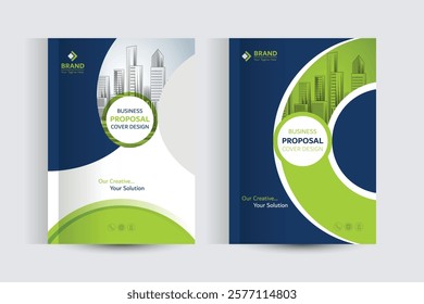 Corporate Business Proposal Cover Design Template