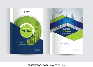 Corporate Business Proposal Cover Design Template