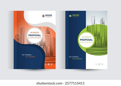 Corporate Business Proposal Cover Design Template