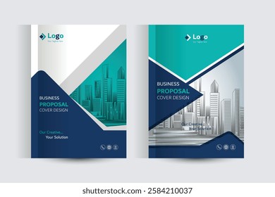 Corporate Business Proposal Cover Design Template