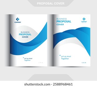 Corporate business Proposal cover Design Template concepts