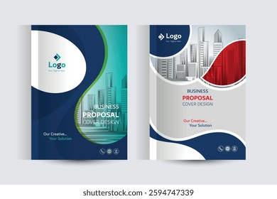 Corporate Business Proposal Cover Design Template