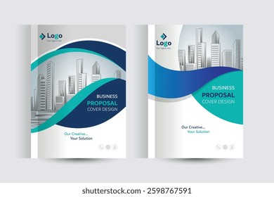 Corporate Business Proposal Cover Design Template