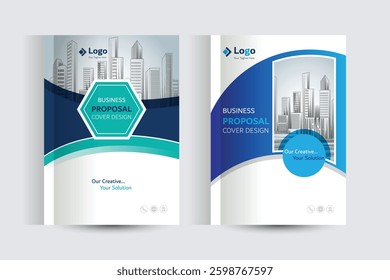 Corporate Business Proposal Cover Design Template