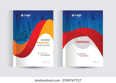 Corporate Business Proposal Cover Design Template