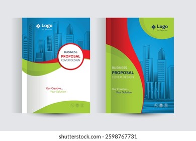 Corporate Business Proposal Cover Design Template