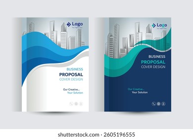 Corporate Business Proposal Cover Design Template