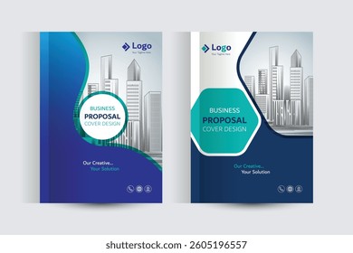 Corporate Business Proposal Cover Design Template