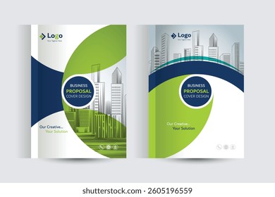 Corporate Business Proposal Cover Design Template