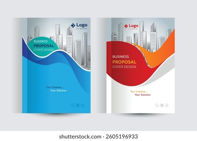 Corporate Business Proposal Cover Design Template