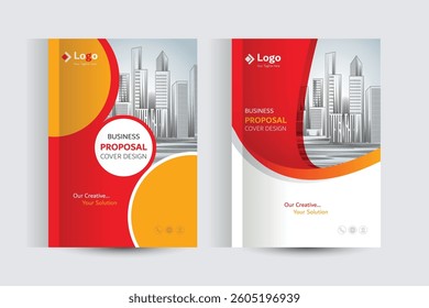Corporate Business Proposal Cover Design Template