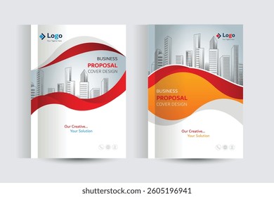 Corporate Business Proposal Cover Design Template