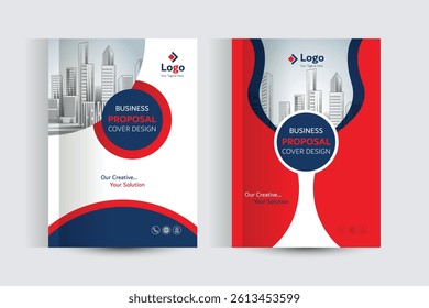 Corporate Business Proposal Cover Design Template