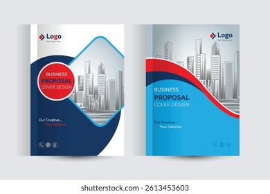 Corporate Business Proposal Cover Design Template