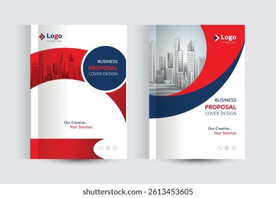 Corporate Business Proposal Cover Design Template